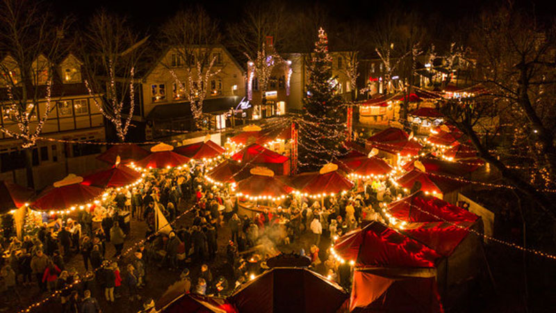 Julmarknad i Burg på IFA hotel