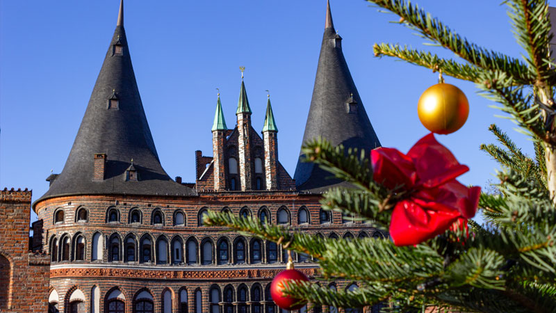 Julmarknad i Lübeck