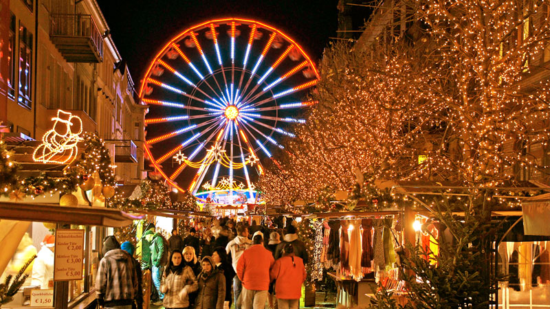 Julmarknad i Schwerin