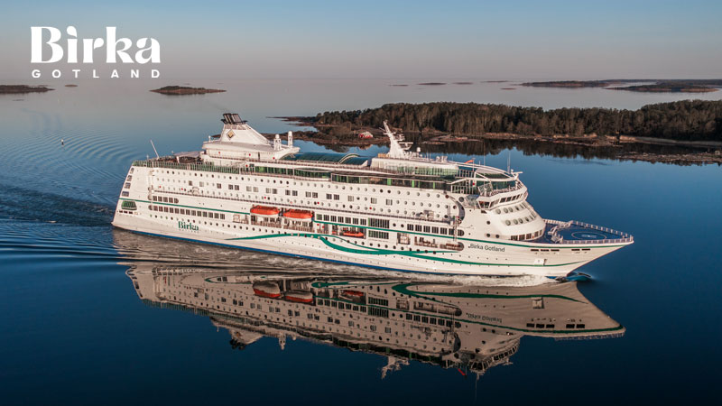 Destinationskryssningar med Birka Gotland